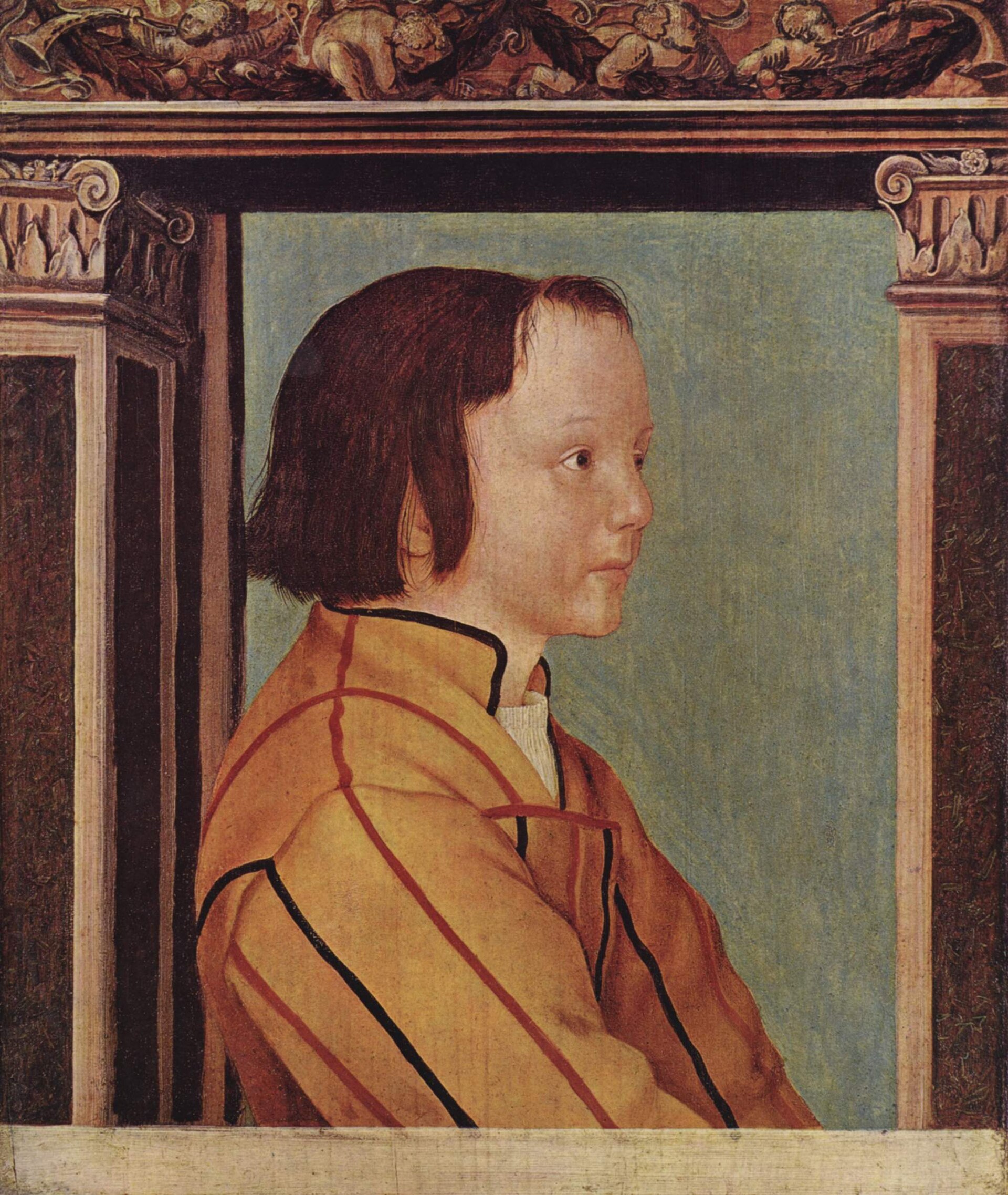 Imagem de referência relacionada a Ambrosius Holbein, item descrito como pintor suíço