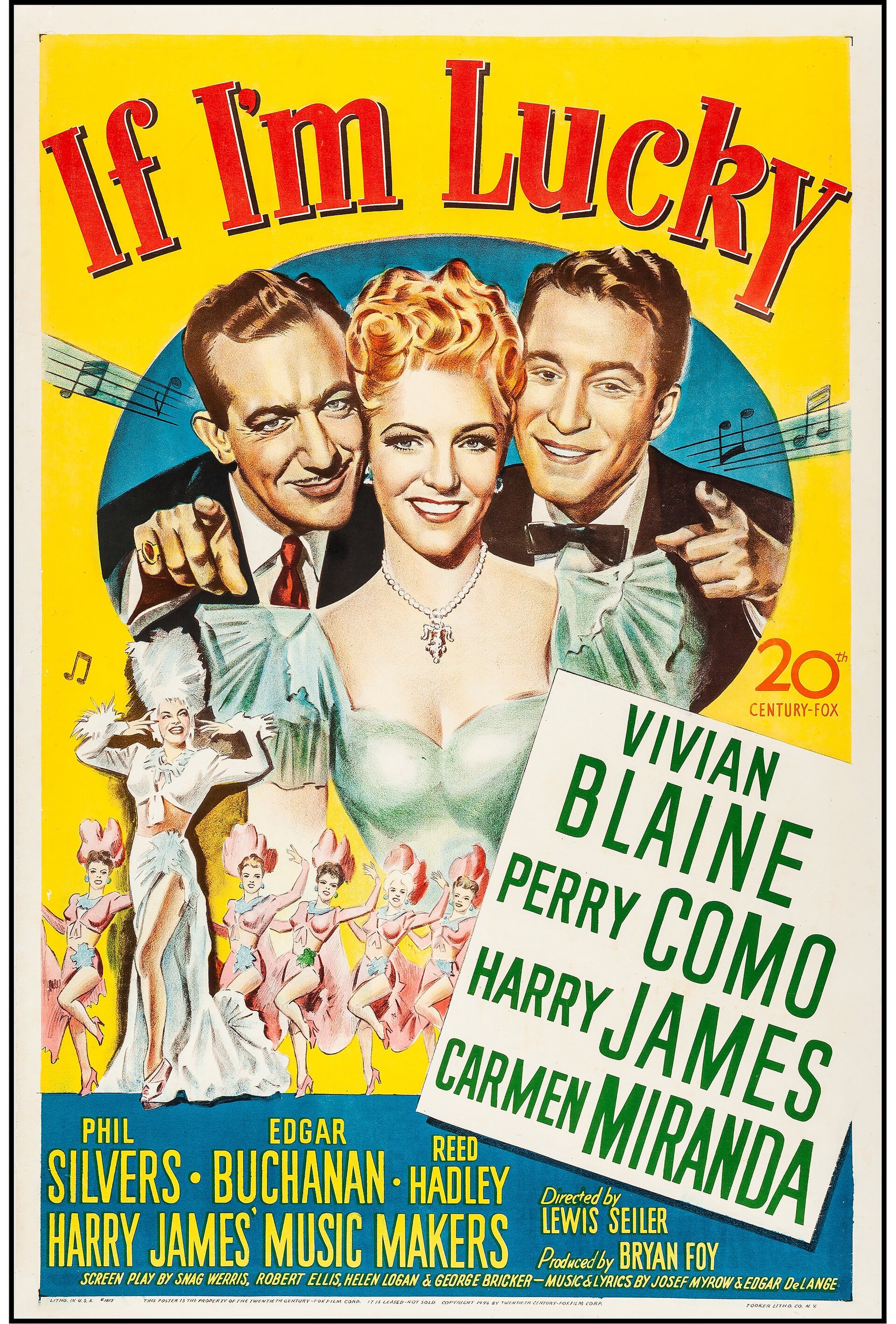 Imagem de referência de If I'm Lucky, descrito nos dados abertos como filme de 1946 dirigido por Lewis Seiler