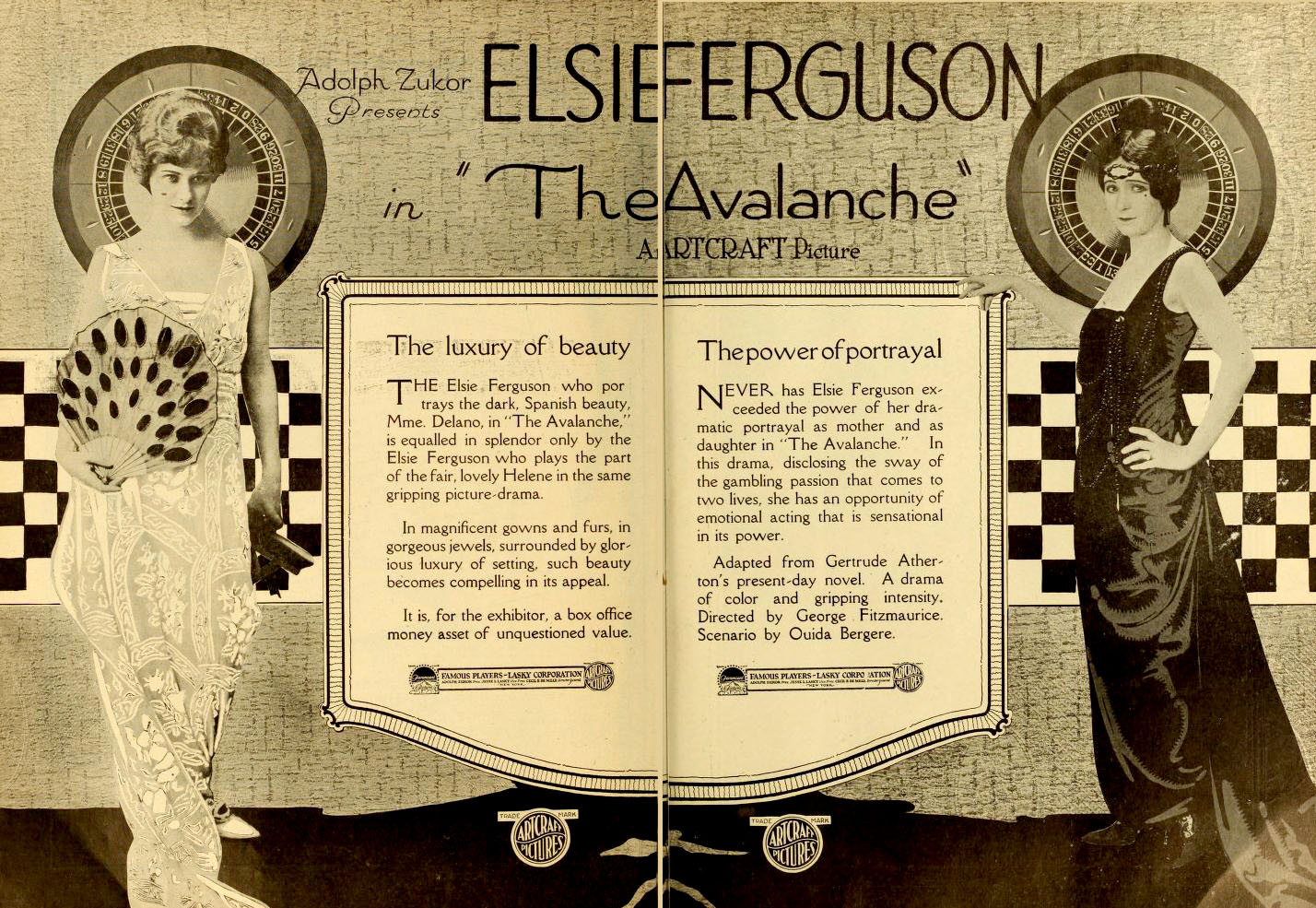 Imagem de referência de The Avalanche, descrito nos dados abertos como filme de 1919 dirigido por George Fitzmaurice
