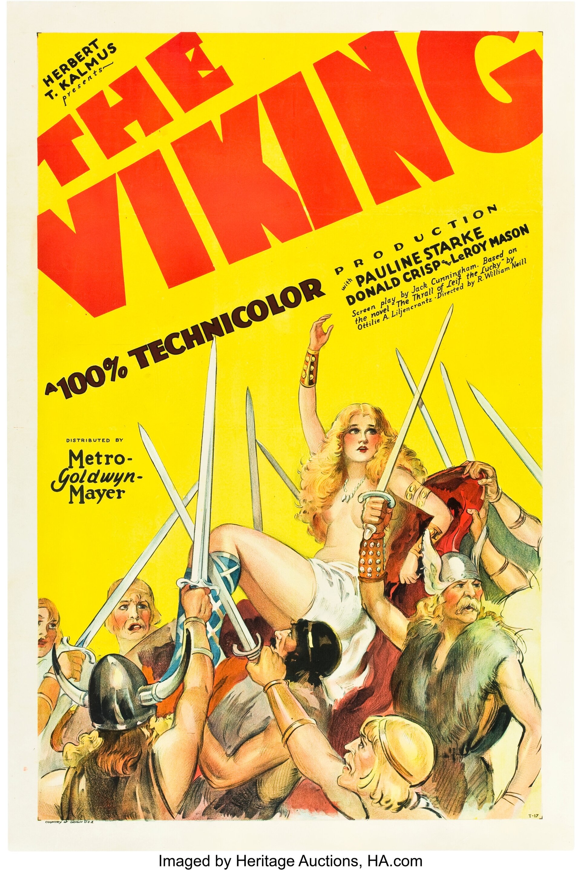 Imagem de referência de The Viking, descrito nos dados abertos como filme de 1928 dirigido por Roy William Neill