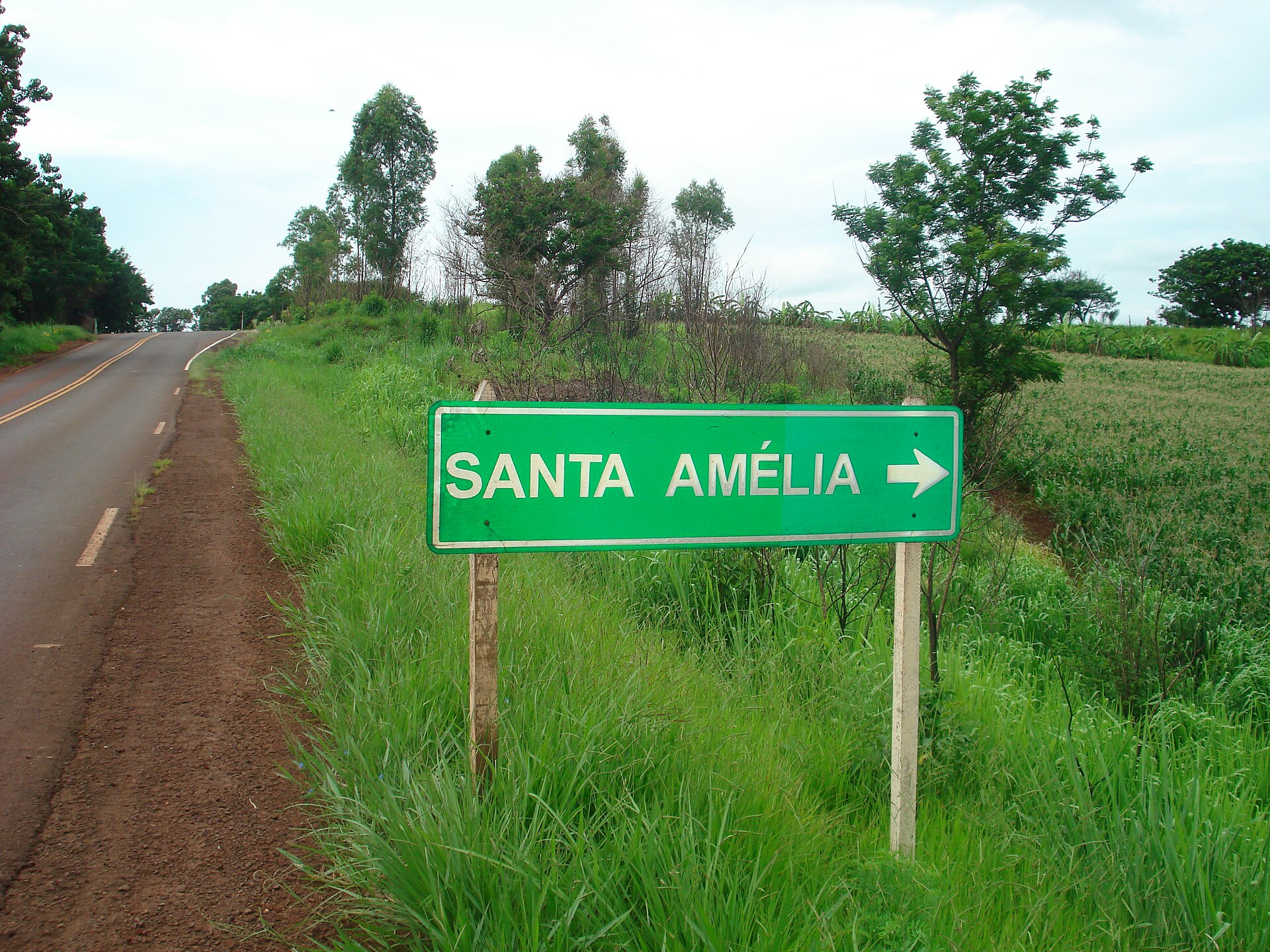 Imagem de referência de Santa Amélia, descrito nos dados abertos como município brasileiro do estado do Paraná