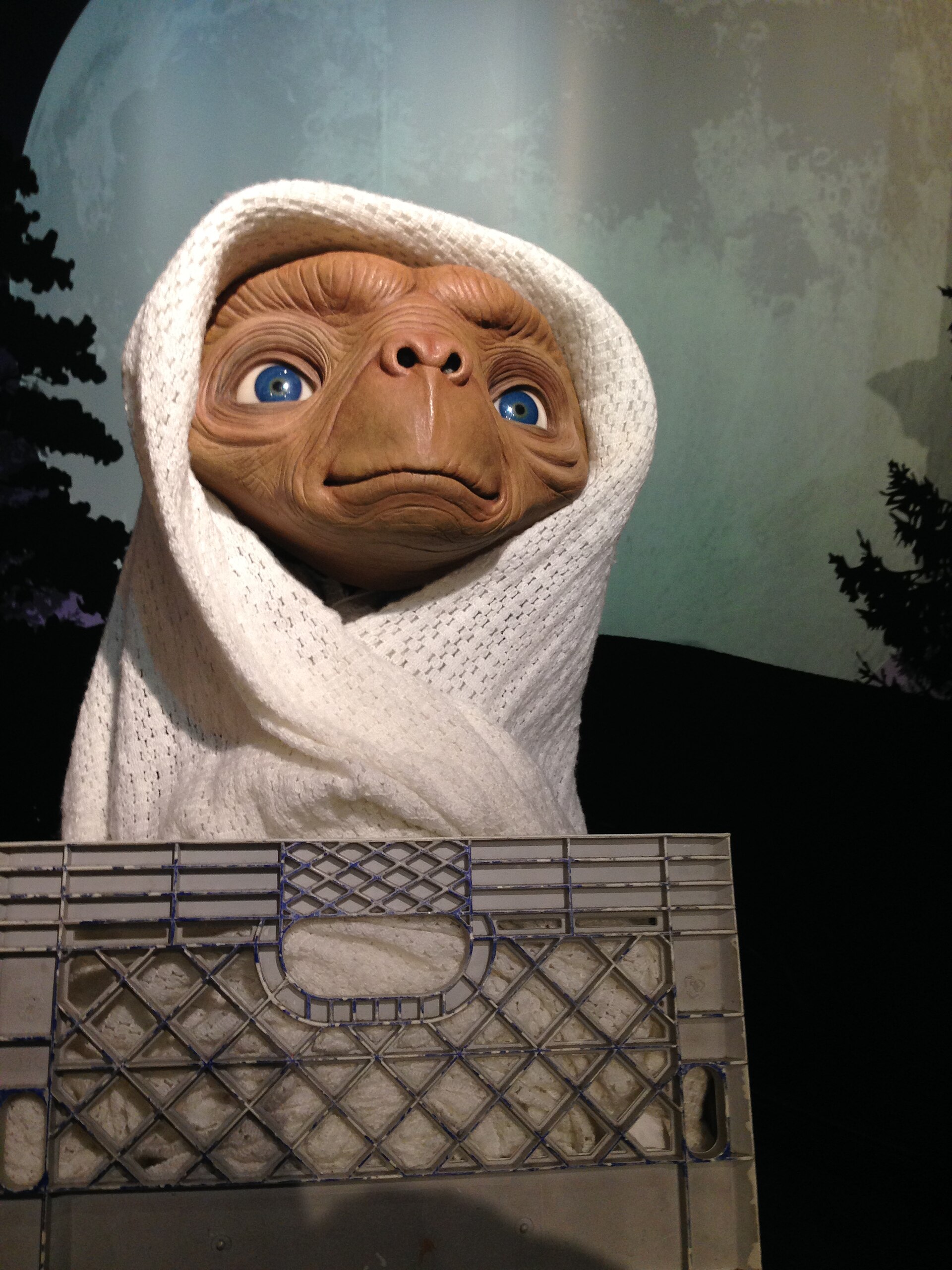Imagem de referência relacionada a E.T. O Extraterrestre, item descrito como uma referência catalogada na área de cultura