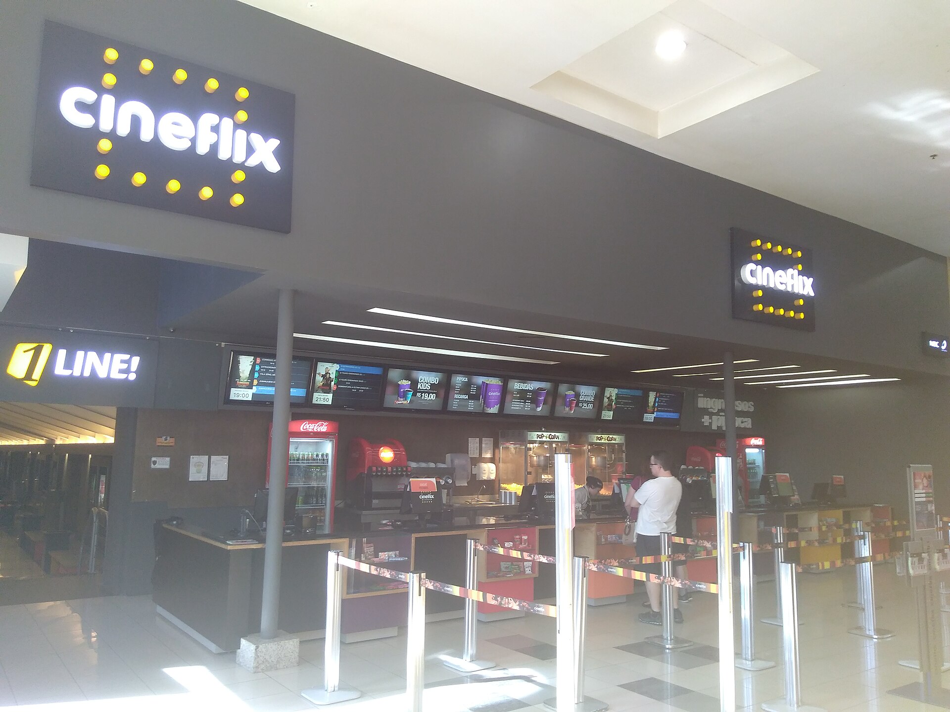 Imagem de referência de Cineflix, descrito nos dados abertos como rede brasileira de cinemas