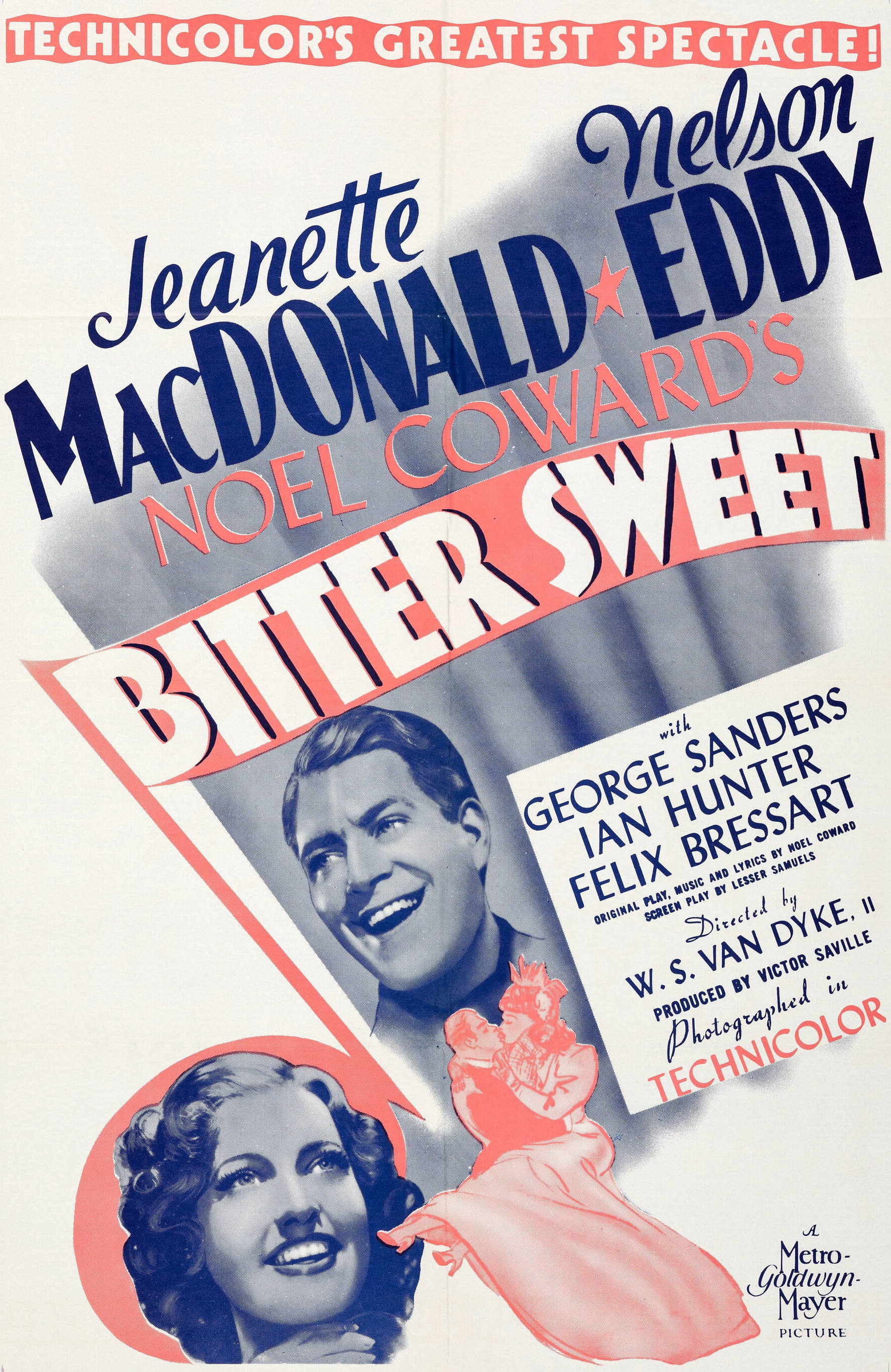Imagem de referência relacionada a Bitter Sweet, item descrito como filme de 1940 dirigido por W. S. Van Dyke