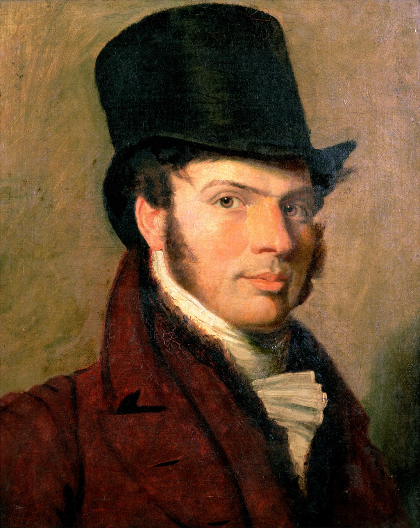 Imagem de referência de Retrato de um homem jovem, descrito nos dados abertos como pintura de Jan Lievens