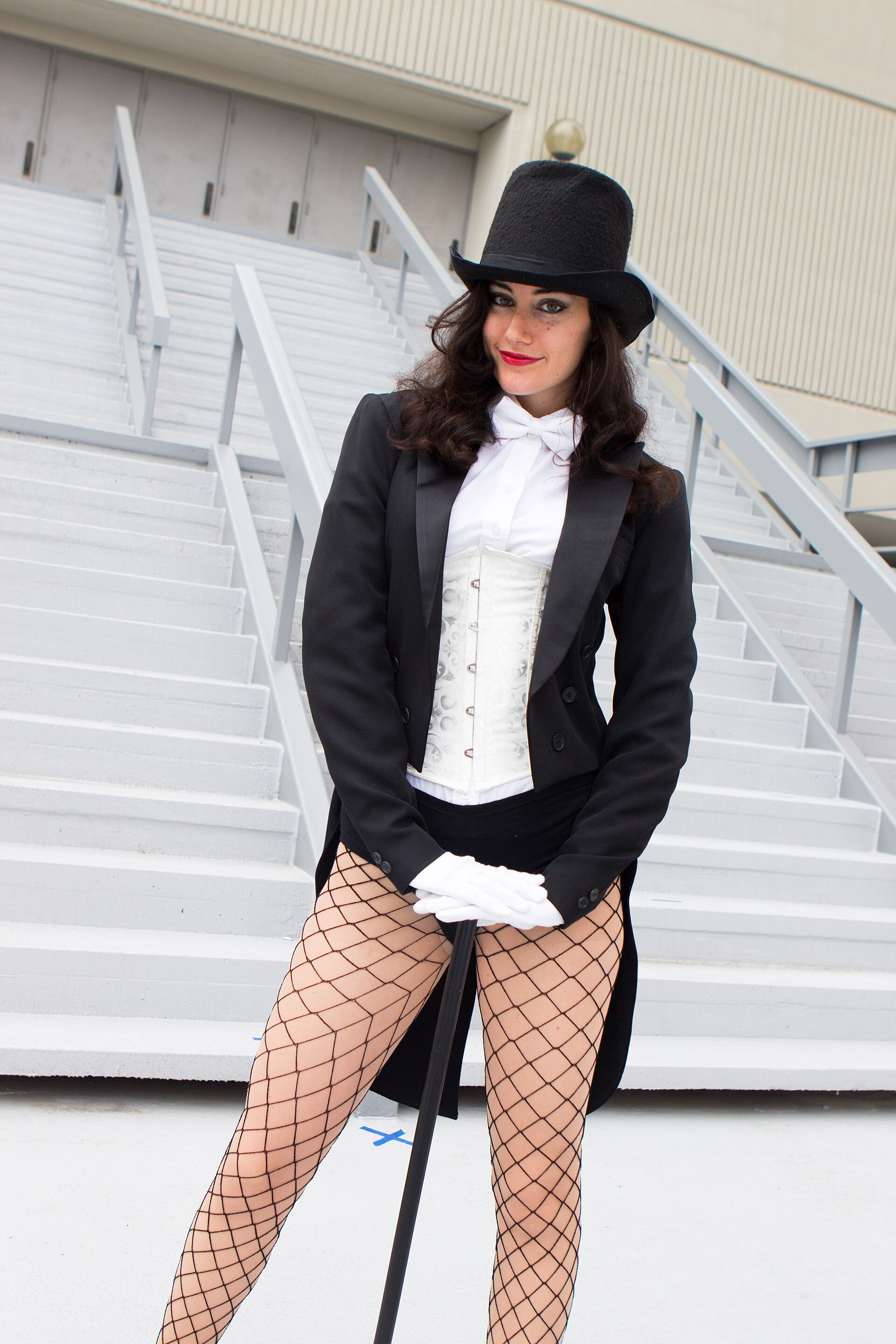 Imagem de referência de Zatanna, descrito nos dados abertos como super-heroína da DC Comics