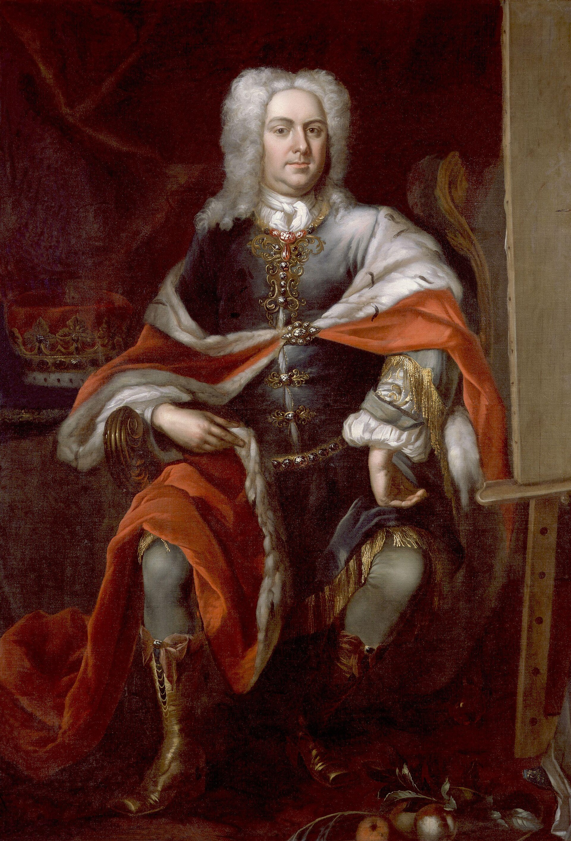 Imagem de referência de Herman van der Myn, descrito nos dados abertos como pintor holandês