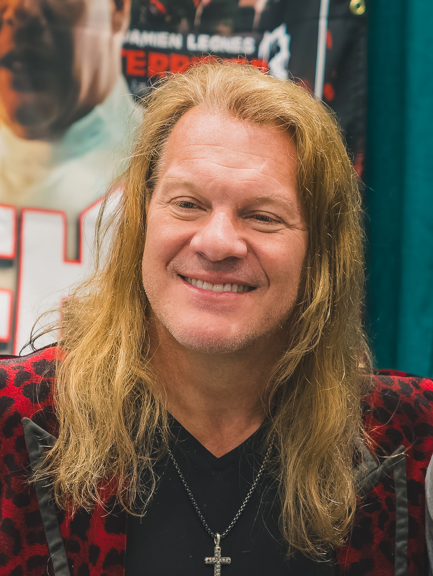 Imagem de referência de Chris Jericho, descrito nos dados abertos como lutador profissional americano-canadense