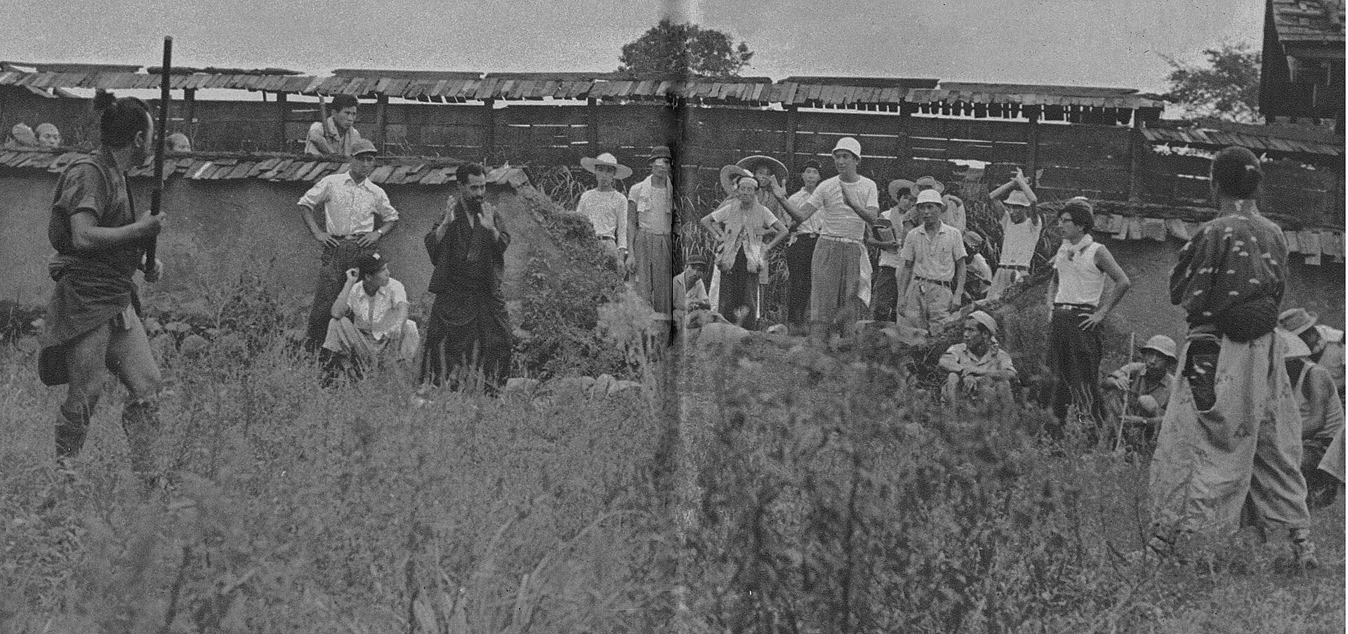 Imagem de referência de Os Sete Samurais, descrito nos dados abertos como filme de 1954 realizado por Akira Kurosawa