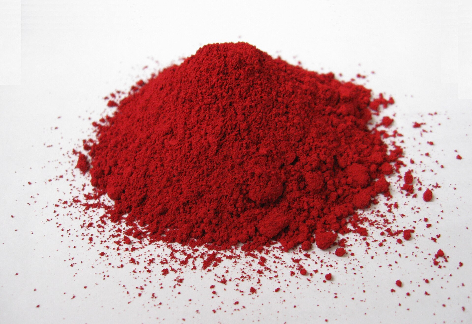 Imagem de referência de vermelho de fenol, descrito nos dados abertos como composto químico