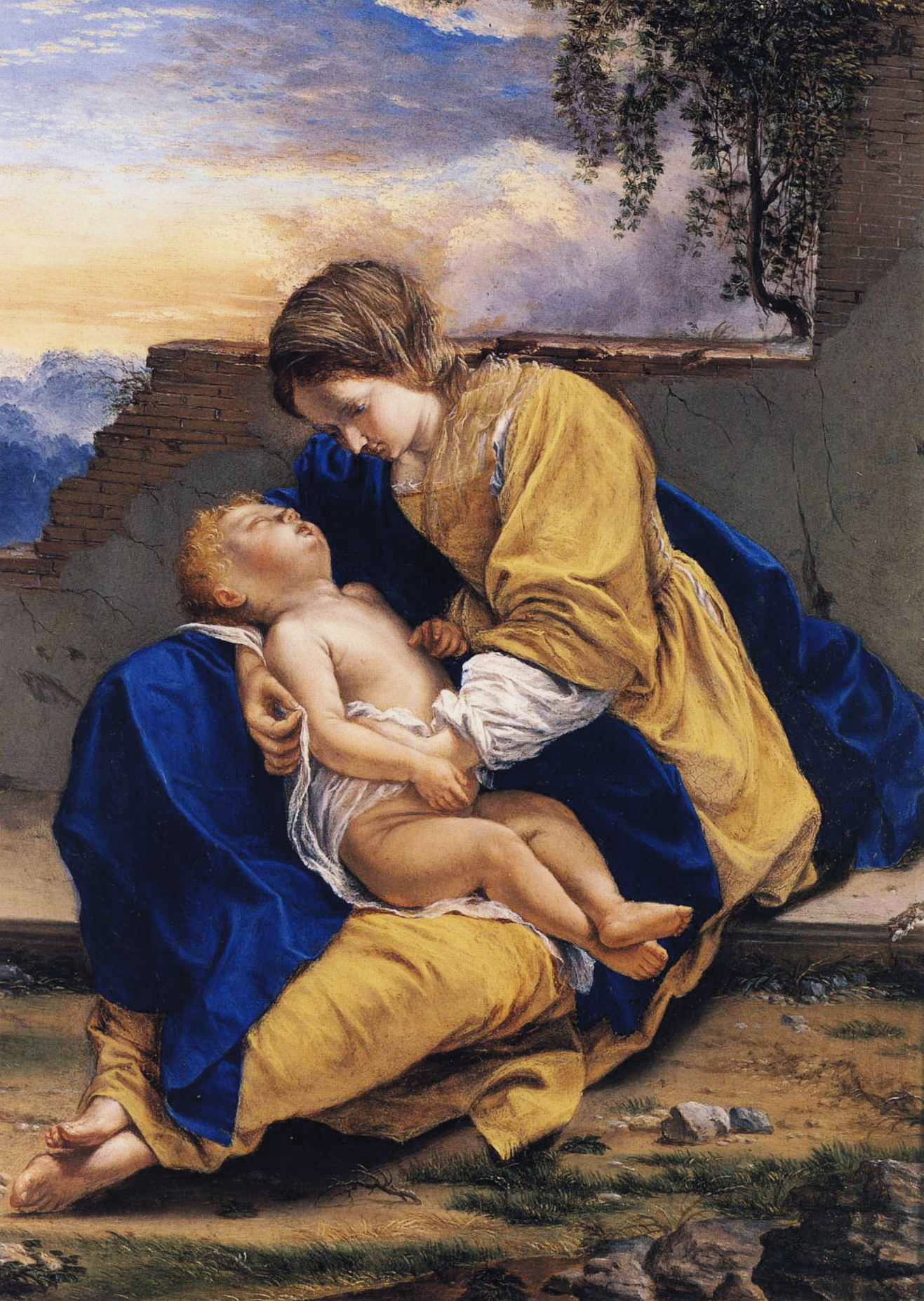 Imagem de referência de Madona com Menino, descrito nos dados abertos como pintura de Fra Filippo Lippi
