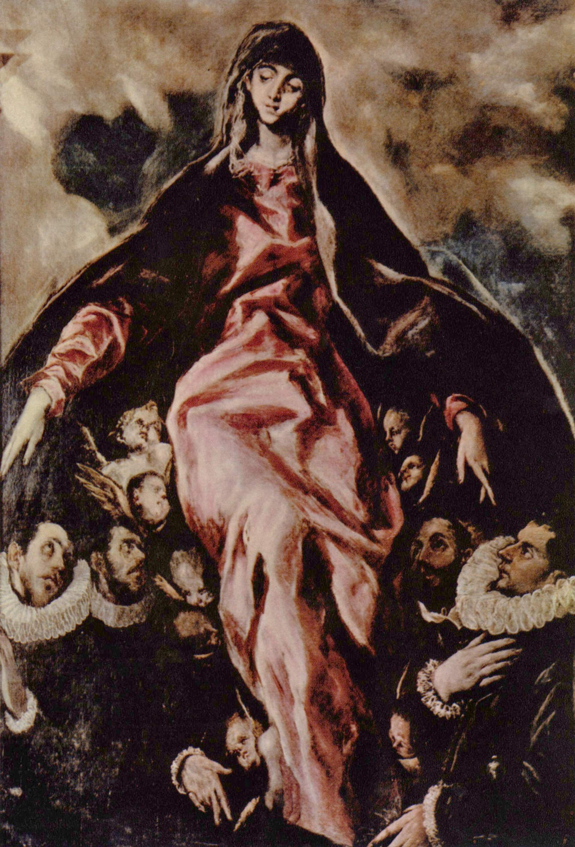 Imagem de referência de Virgem da Caridade, descrito nos dados abertos como pintura de El Greco