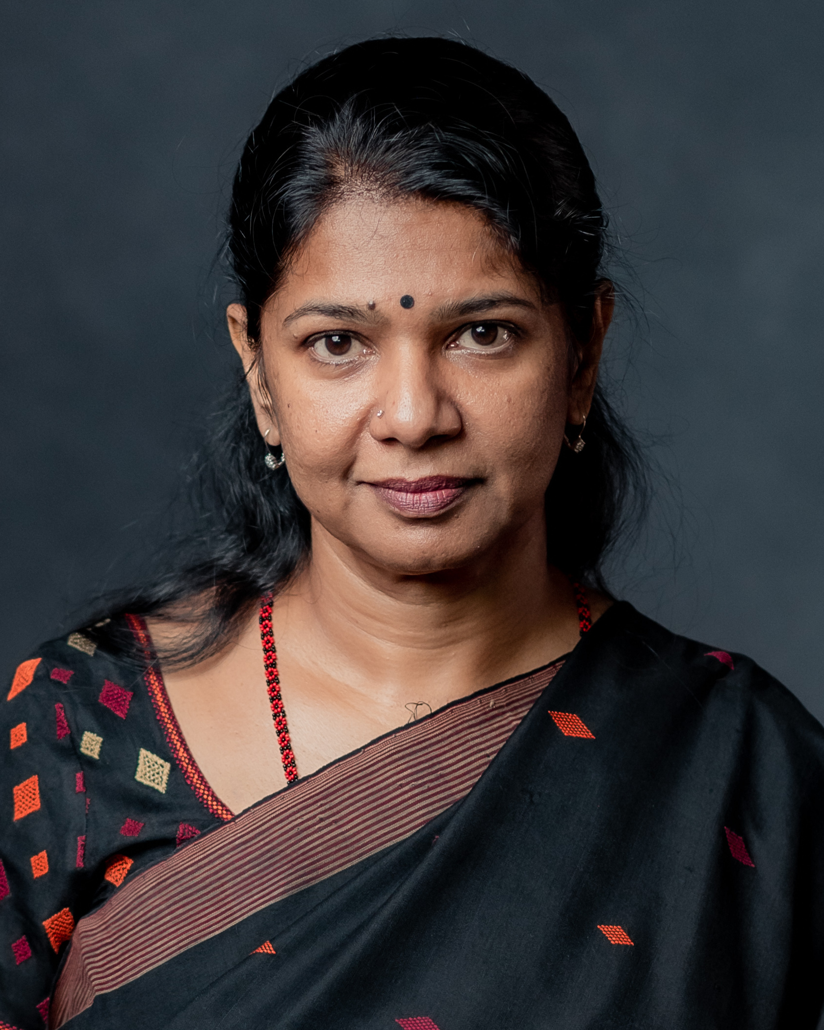 Imagem de referência de Kanimozhi Karunanidhi, descrito nos dados abertos como política indiana