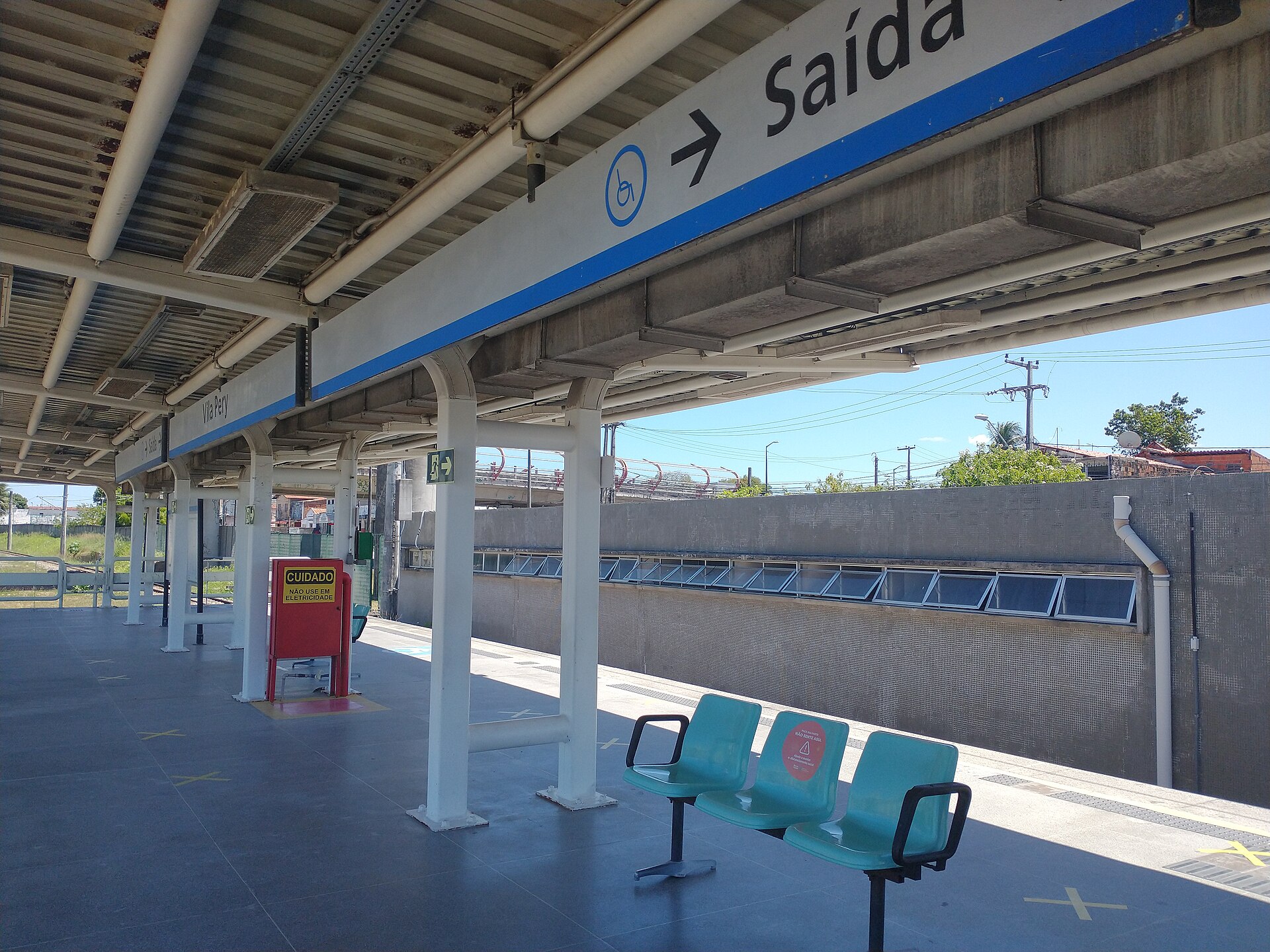 Imagem de referência de Estação Vila Pery, descrito nos dados abertos como estação da Linha Sul do metrô de Fortaleza