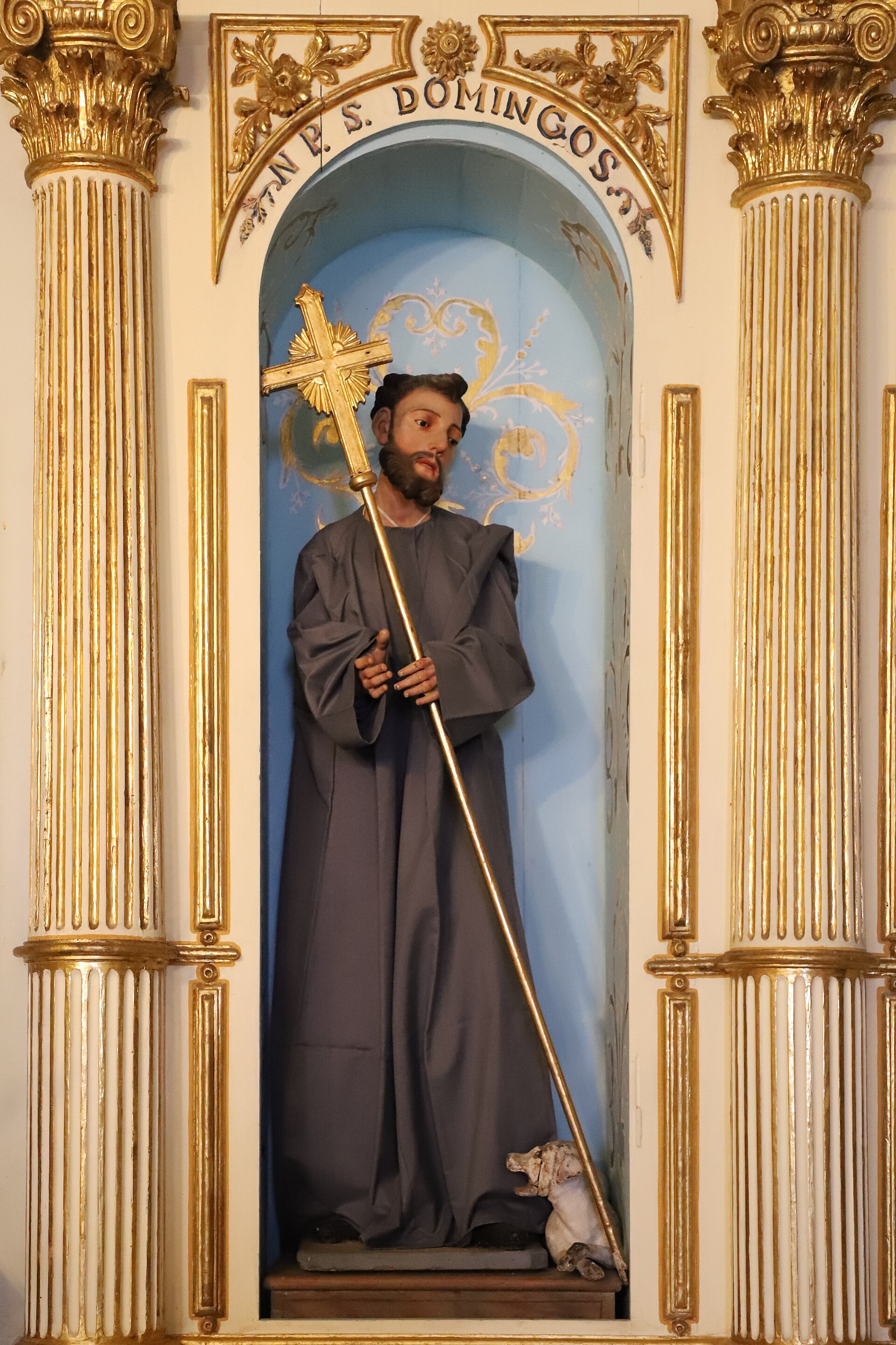 Imagem de referência de N.P.S. Domingos, descrito nos dados abertos como estátua na Igreja da Ordem Terceira de São Francisco, Salvador, Bahia