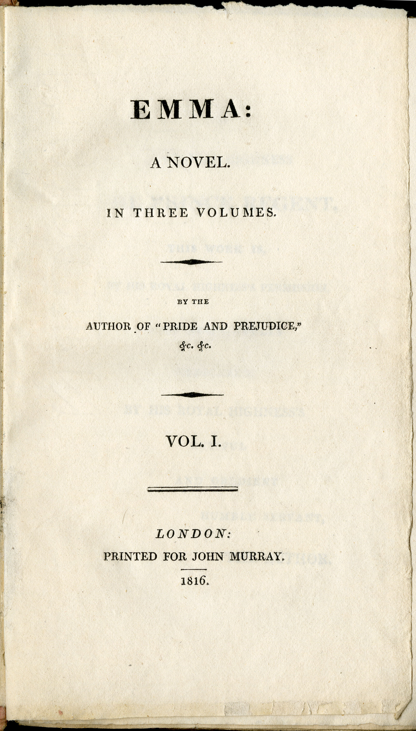 Imagem de referência de Emma, descrito nos dados abertos como livro Romântico da literatura inglesa