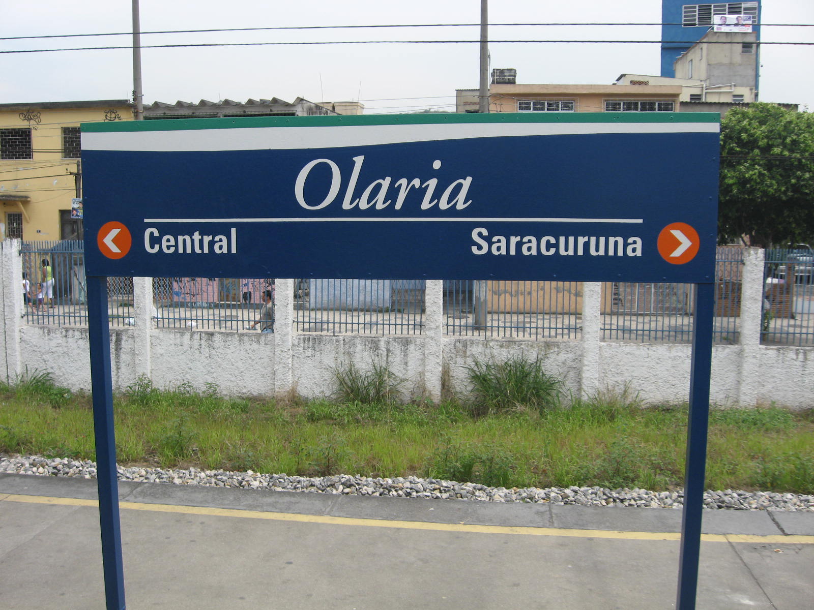Imagem de referência de Estação Olaria, descrito nos dados abertos como estação de trem no Rio de Janeiro