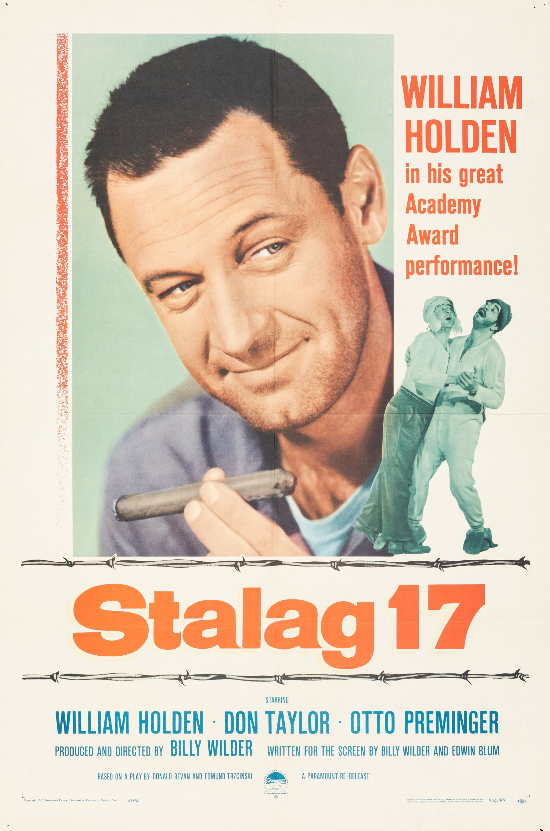 Imagem de referência de Stalag 17, descrito nos dados abertos como filme de 1953 dirigido por Billy Wilder