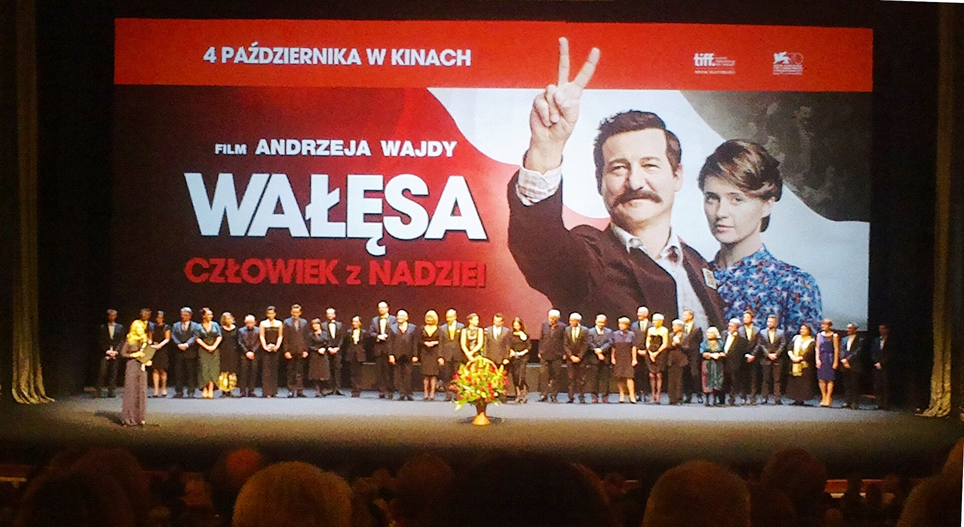 Imagem de referência relacionada a Wałęsa. Człowiek z nadziei, item descrito como filme de 2013 dirigido por Andrzej Wajda