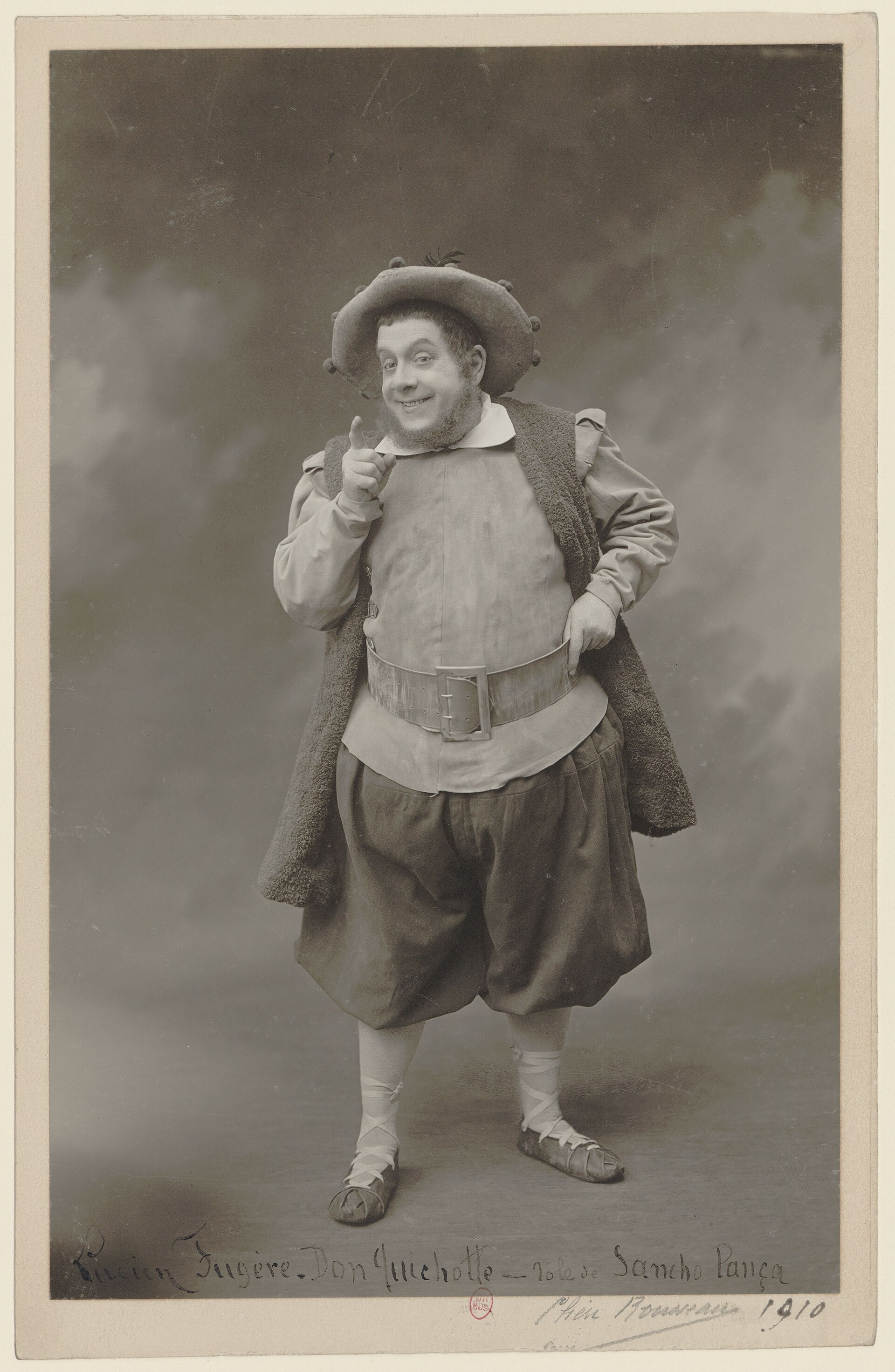 Imagem de referência de Don Quichotte, descrito nos dados abertos como filme de 1903 dirigido por Ferdinand Zecca