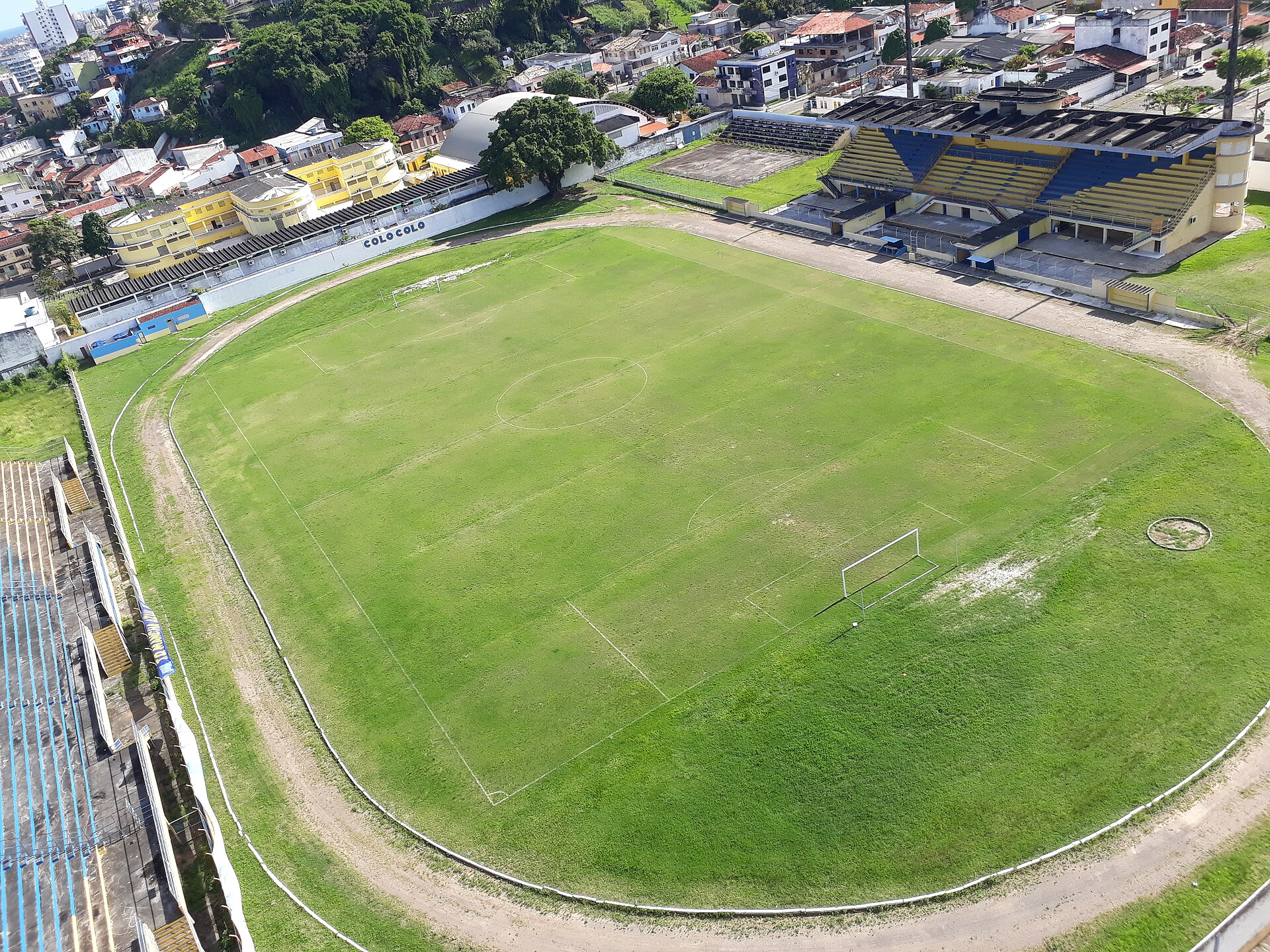 Imagem de referência de Estádio Mário Pessoa, descrito nos dados abertos como estádio de futebol localizado em Ilhéus, município do estado brasileiro da Bahia