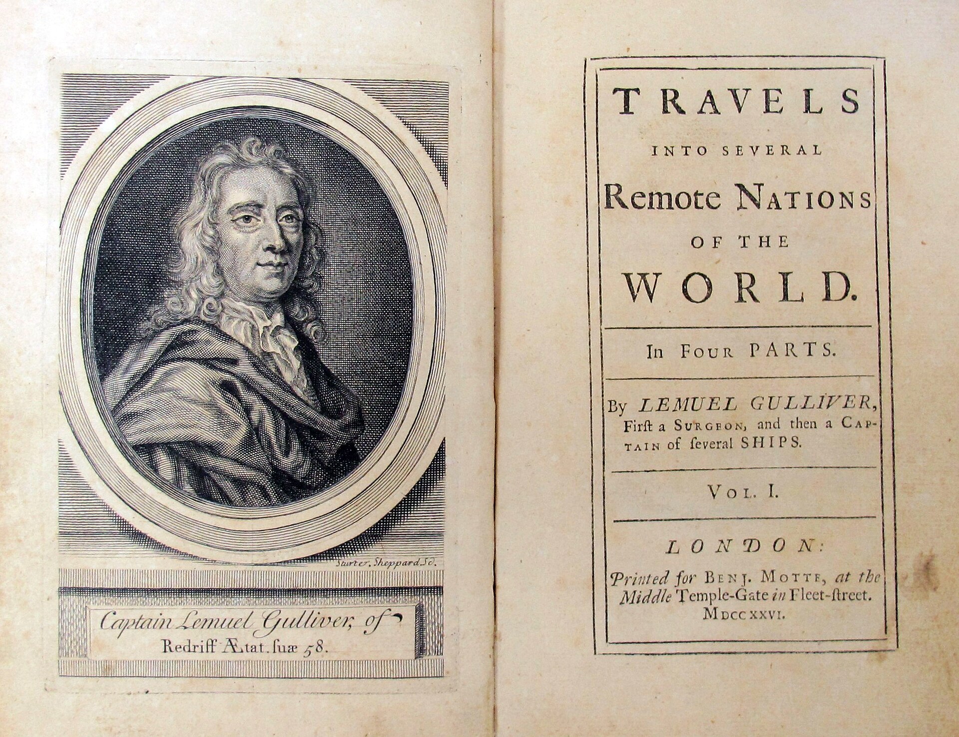 Imagem de referência de As Viagens de Gulliver, descrito nos dados abertos como livro por Jonathan Swift