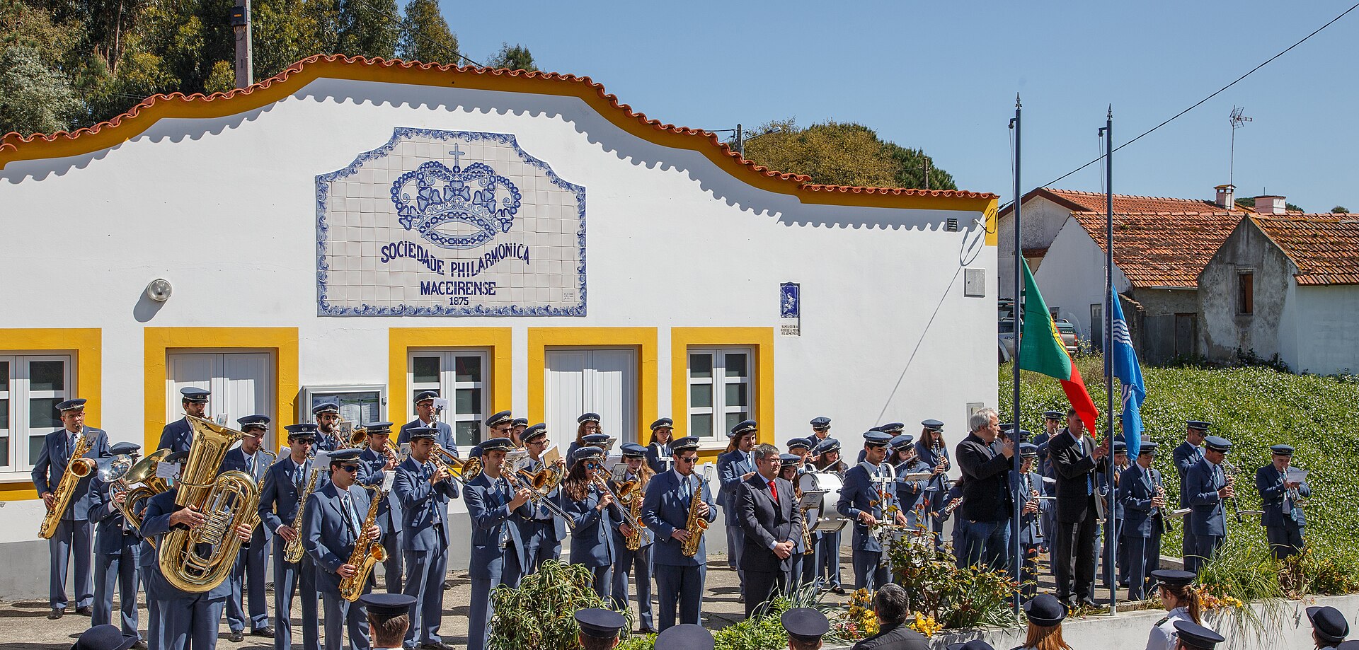 Imagem de referência relacionada a Maceira, item descrito como vila portuguesa sede da Freguesia de Maceira no Município de Leiria