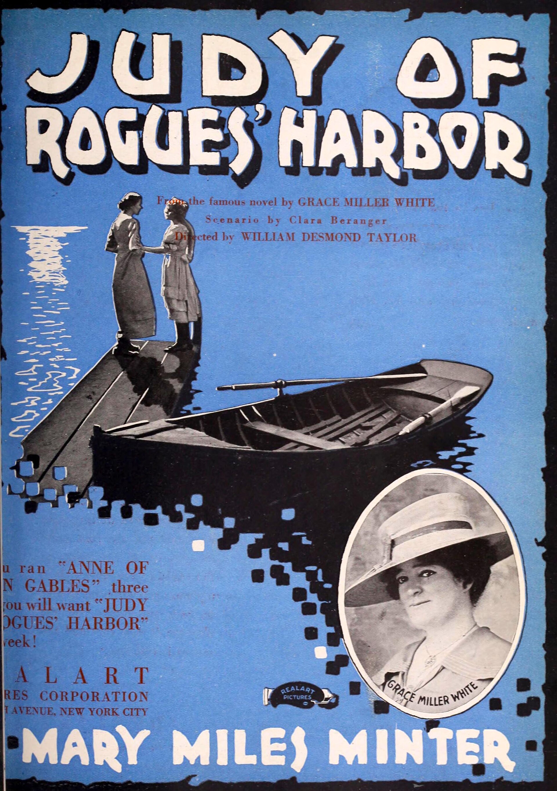 Imagem de referência de Judy of Rogue's Harbor, descrito nos dados abertos como filme de 1920 dirigido por William Desmond Taylor