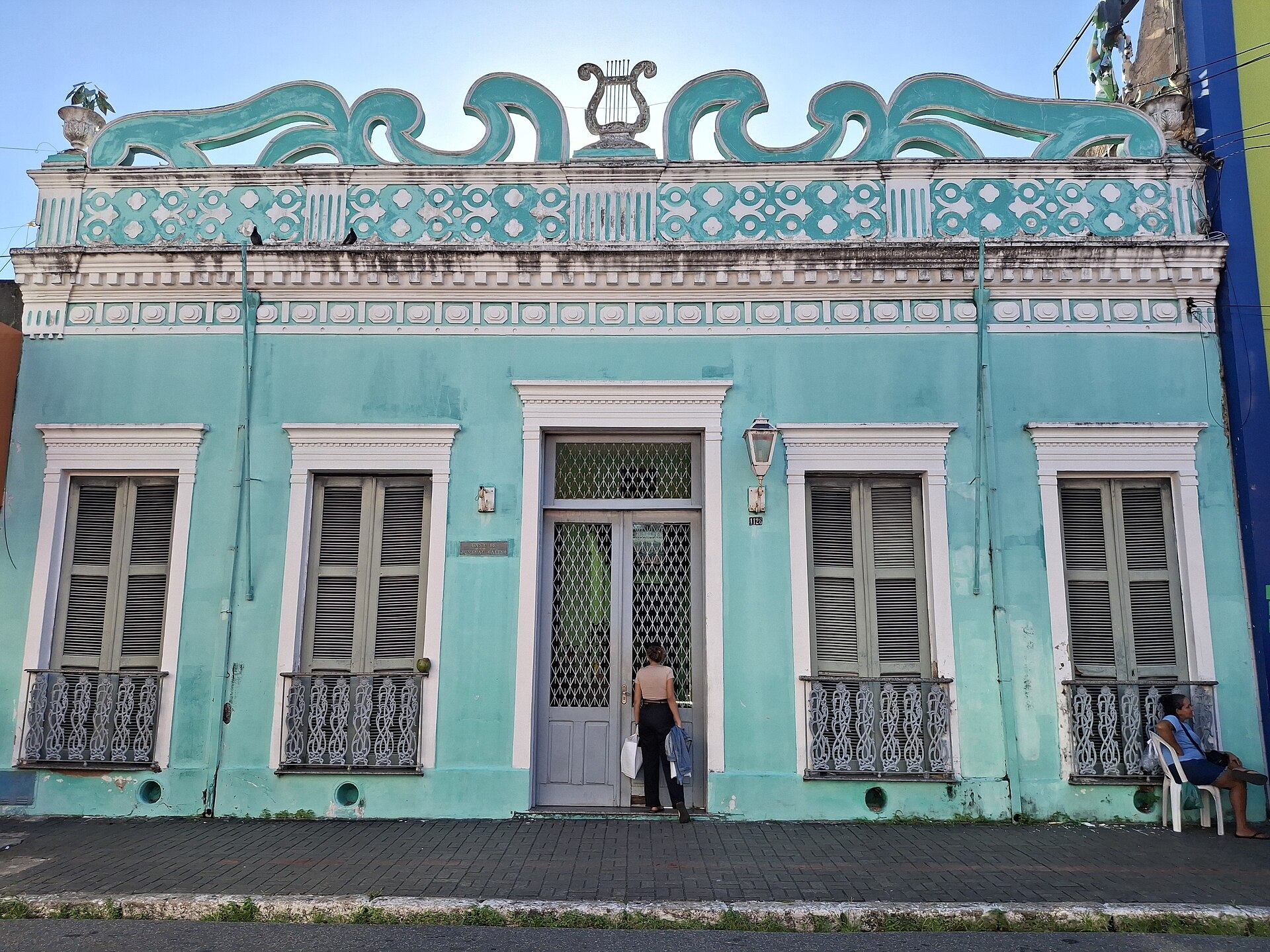 Imagem de referência de Casa de Juvenal Galeno, descrito nos dados abertos como museu na cidade de Fortaleza, Brasil