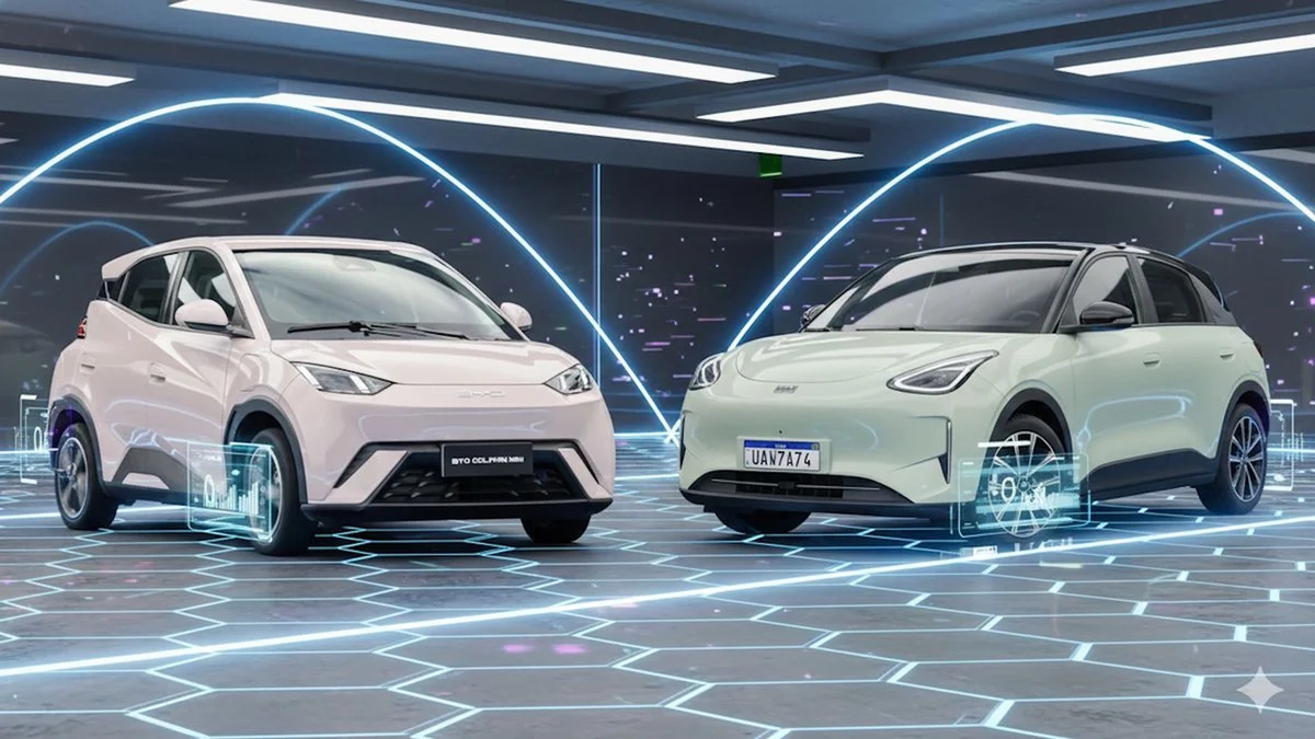 Geely EX2 x BYD Dolphin Mini