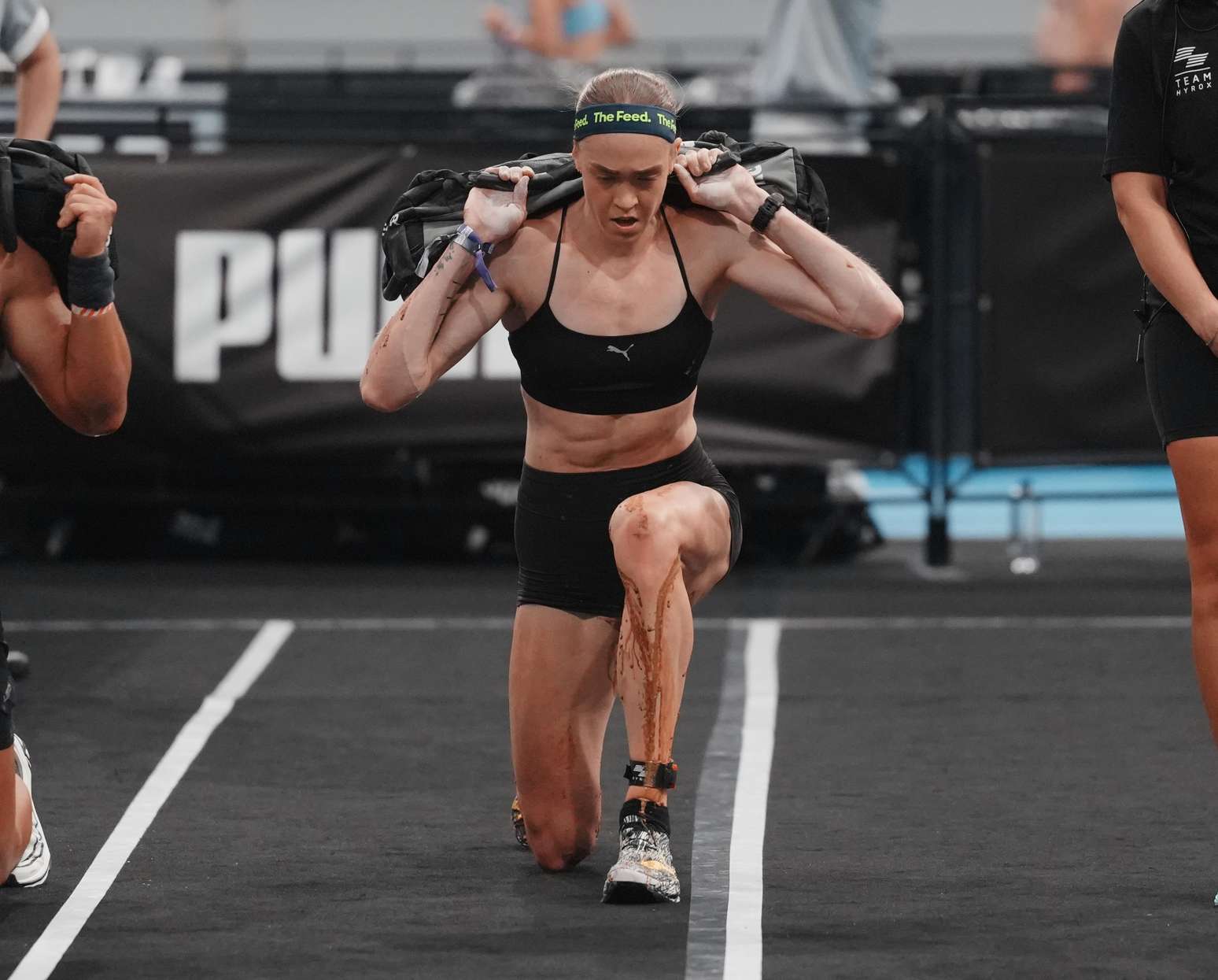 A atleta australiana chamada Joanna Wietrzyk sofreu uma “incontinência fecal” e acabou defecando enquanto disputava uma prova de Hyrox, atividade física que combina corrida e treinos funcionais de alta intensidade