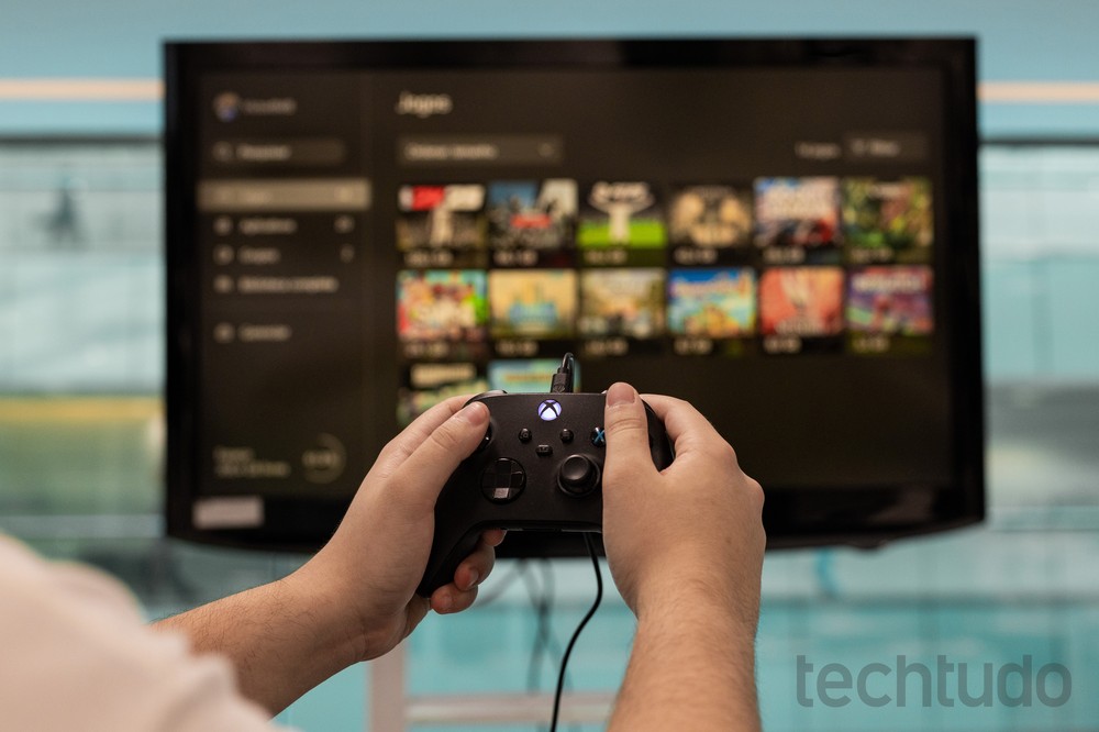Controle do Xbox Series pode ser usado no PC — Foto: Mariana Saguias/TechTudo