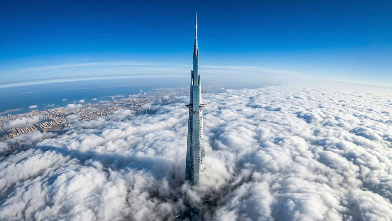 Arranha-céu na Arábia Saudita pode ultrapassar o Burj Khalifa e bater novo recorde mundial