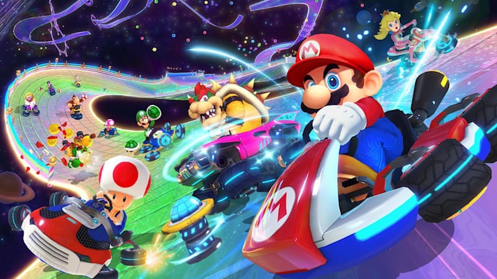 Mario Kart 8 Deluxe é um dos jogos multiplayer mais indicados para se divertir om amigos e família — Foto: Divulgação/Nintendo