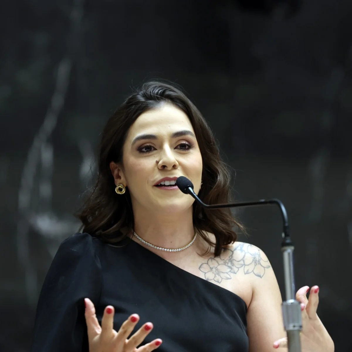 Lohanna repreende Nikolas após debate: "Menino mais mal educado da sala"