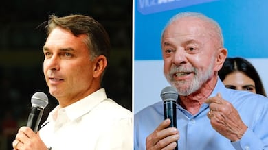 Flávio Bolsonaro tem 52% dos votos válidos contra 48% de Lula no 2º turno, indica Real Time