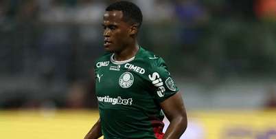 Foto: Jhon Arias pelo Palmeiras ( Cesar Greco/Palmeiras) / G&aacute;vea News