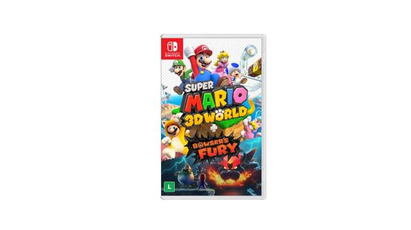 Capa do game "Super Mario 3D World + Bowser's Fury"