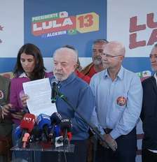 Presidente Luiz Inácio Lula da Silva em evento em Porto Alegre Foto: @Lulaoficial via Youtube/Reprodução / Estadão