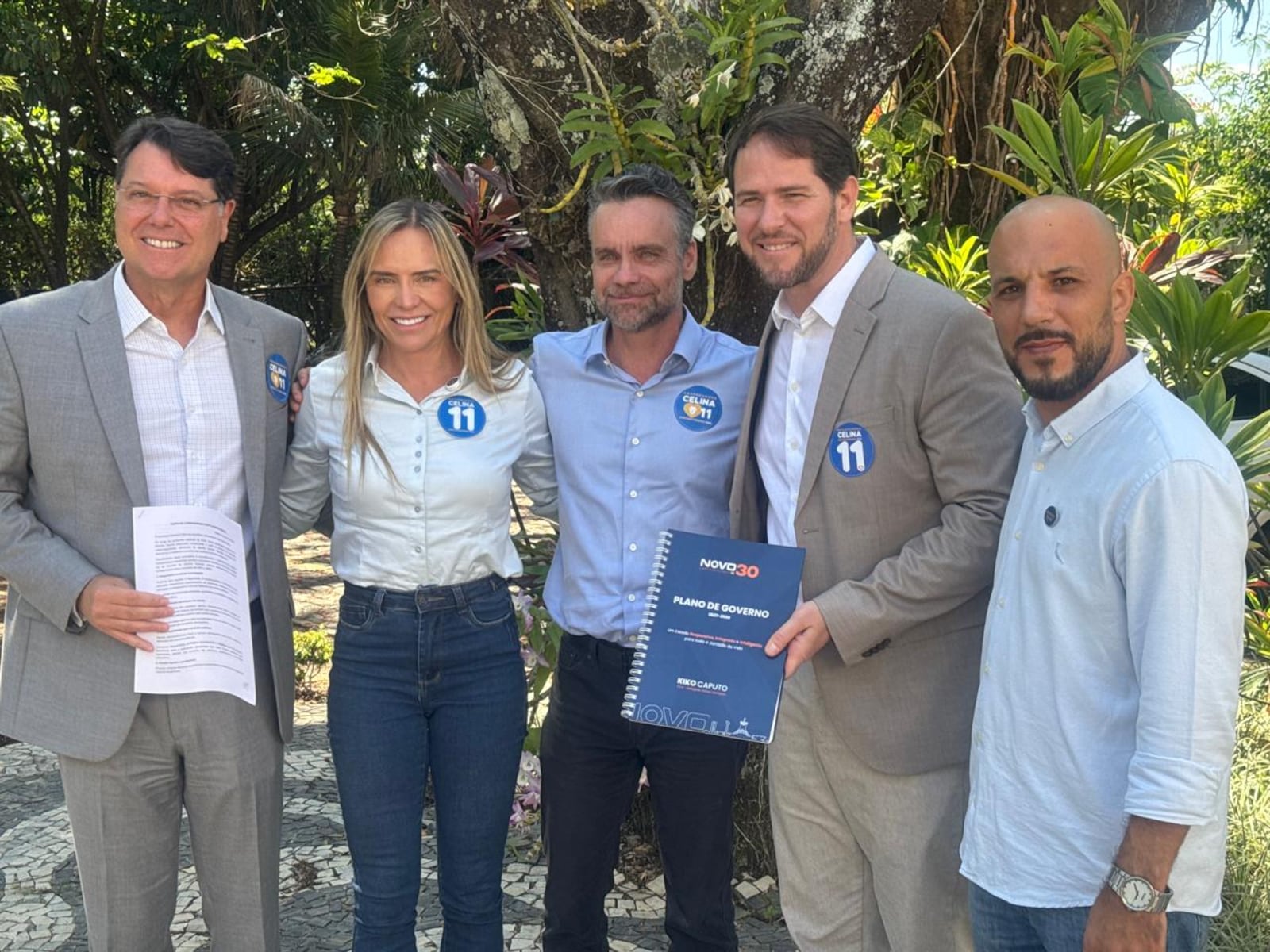 Candidato do Novo cobra compromissos de Celina para apoiar candidatura Reprodução/ Kiko Caputo- 07.10.2026