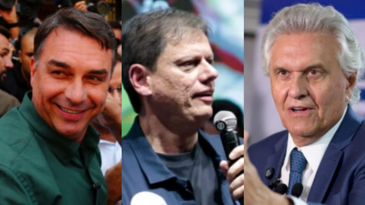 Flávio e Tarcísio vão a Goiânia fechar apoio de Caiado no 2º turno