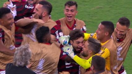 Os gols de Flamengo 5 x 0 Grêmio pela semifinal da Taça Libertadores