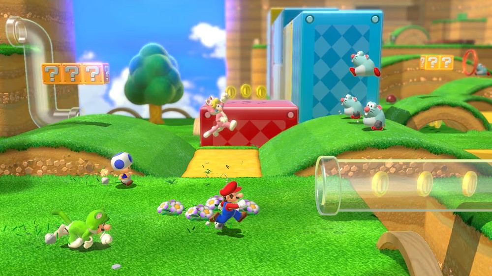 Super Mario 3D World reúne o melhor da carreira do encanador — Foto: Divulgação/Nintendo