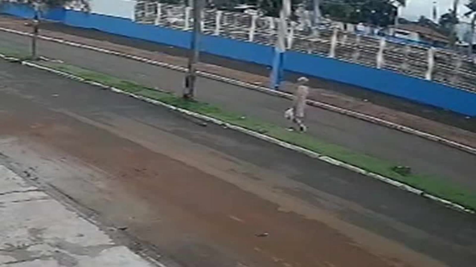 A vítima está internada em estado grave em hospital de Uberlândia (MG) Redes Sociais/ Reprodução