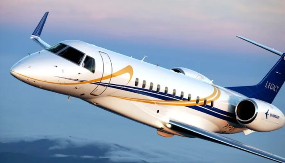 Embraer Legacy 600 — Foto: Reprodução
